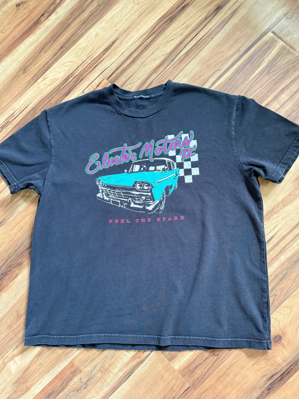 Brandy/John Galt Electric Motors Graphic Tee